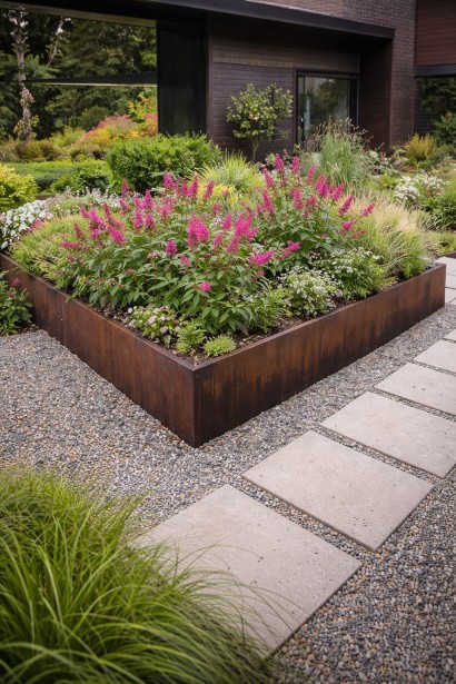 Buddleja dav. Літл Рубі біля водойм